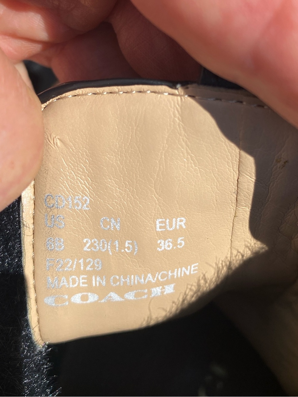 Coach Chelsea boot - Picture 6 of 6